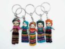 Worry Doll Keyring. Assorted. 5PCS