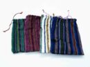 Bag Guatamalan Draw String Assorted. 4PCS