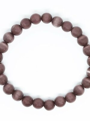 Bracelet 8mm Bead Purple Obsidian