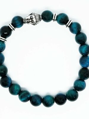 Bracelet Buddha Blue Tiger Eye
