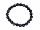 Bracelet 8mm Bead Purple Tiger Eye