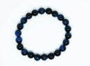 Bracelet 8mm Bead Lapis Blue Tiger Eye