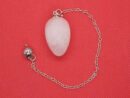 Pendulum Egg FOL Rose Quartz