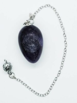 Pendulum Egg FOL Amethyst