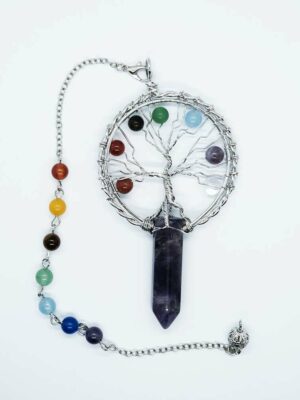 Hanger Chakra TOL Amethyst Wand