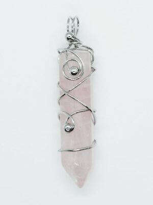 Pendant Wand Rose Qz Wired