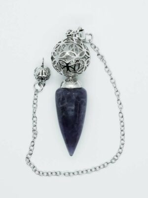 Pendulum Ball Amethyst Wand