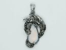 Pendant Dragon On Drop Opalite