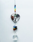 Suncatcher Chakra Heart  Ball
