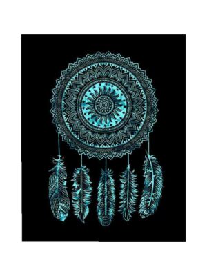 Bedspread Double D/C Turquoise