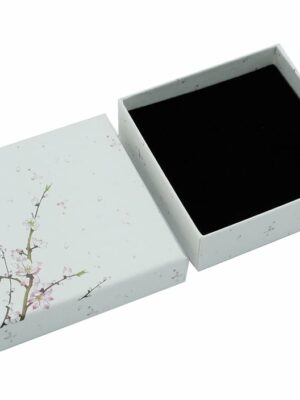 Box Bracelet White Flower 12pcs