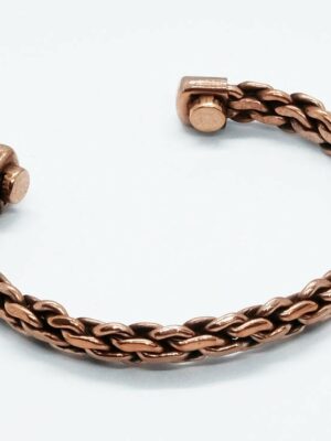 Bracelet Copper Magnetic With Solid Chain Design