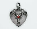 Pendant Dragon Rose Q Heart