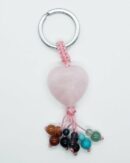 Keyring Rose Q Heart Chakra