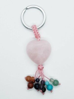Keyring Rose Q Heart Chakra