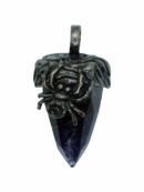 Pendant Spider On Amethyst Cone