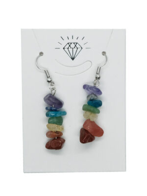 Earrings Chakra Chips