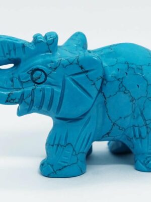 Elephant Blue Howlite 66.25mm