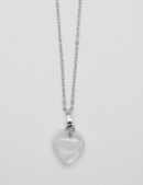 Necklace Rainbow Moonston Heart