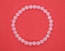 Bracelet 6mm Bead Rose Quartz