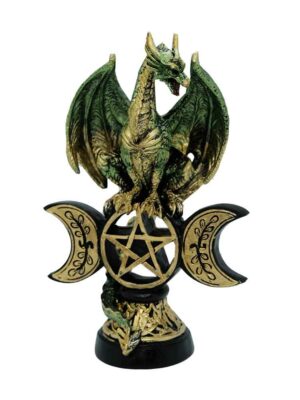 Dragon On Triple Moon Green