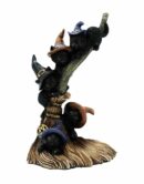 Wizard Cats On Broom
