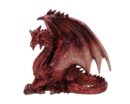 Dragon Sitting Red 18.5X13X17