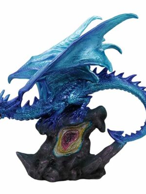 Dragon On Gemstone Blue LED