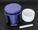 Singing Bowl Crystal 8" With Case