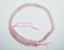 String Bead 8mm Rose Quartz
