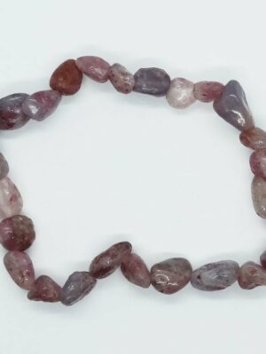 Bracelet Nugget Pink Tourmaline 6-8mm