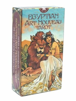 Tarot Card Egyptian Art Nouvea