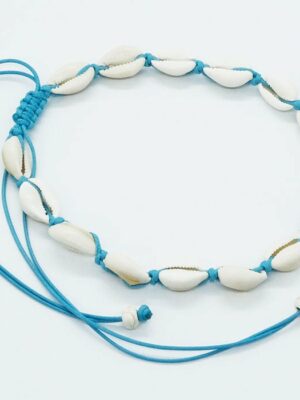 Necklace Shell Blue