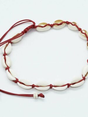 Necklace Shell Red