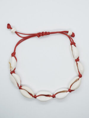 Bracelet Shell Red
