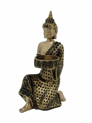 Buddha Sitting T-Light Holder (CLEARANCE)