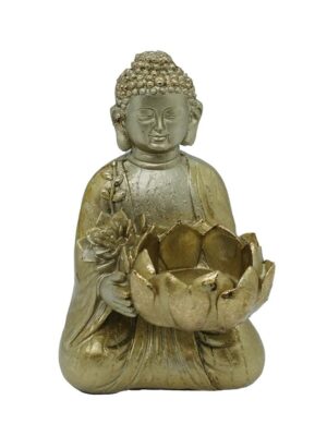 Buddha Sitting T-Light Holder (CLEARANCE)