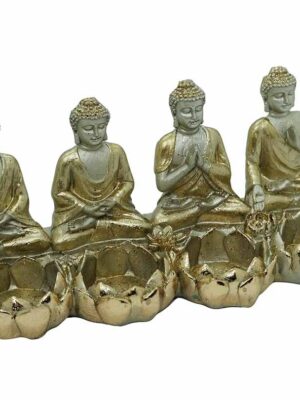 Buddhas Sitting T-Light Holder (CLEARANCE)