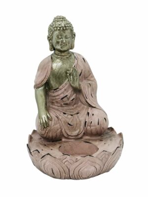 Buddha Sitting T-Light Holder (CLEARANCE)