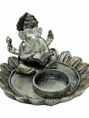 Ganesh Sitting T-Light Holder (CLEARANCE)