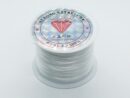 String Elastic White On Roll