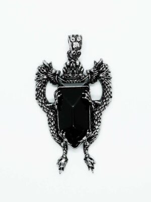 Pendant Dragon Obsidian