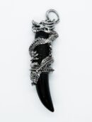 Pendant Dragon Horn Obsidian