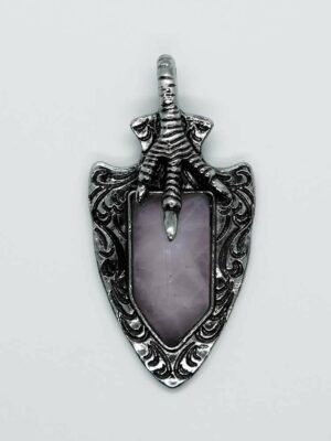 Pendant Dragon Claw Rose Q