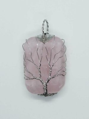 Pendant TOL Rect Rose Q