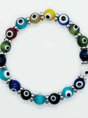 Bracelet Evil Eye Multi  Metal