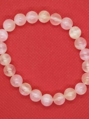 Bracelet 8mm Peach Selenite