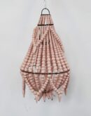 Chandelier Wood 25cm. (Various colours)