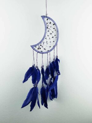 Dream Catcher Stone Moon Purple