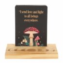 Affirmation Cards With Wooden Stand